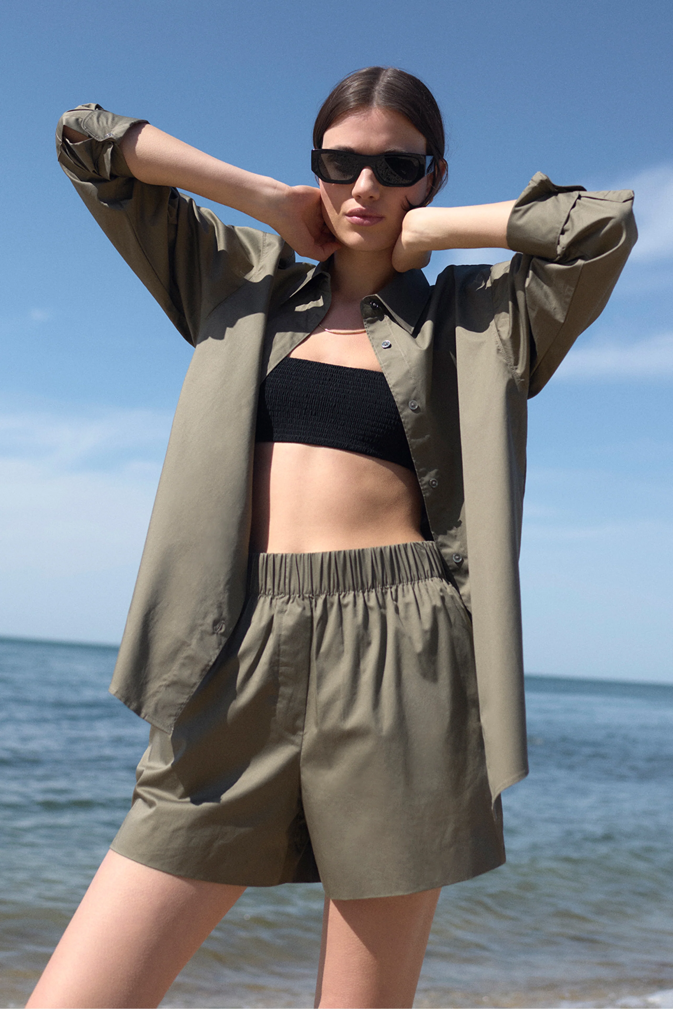 The Everything Short in Olive - Image 2