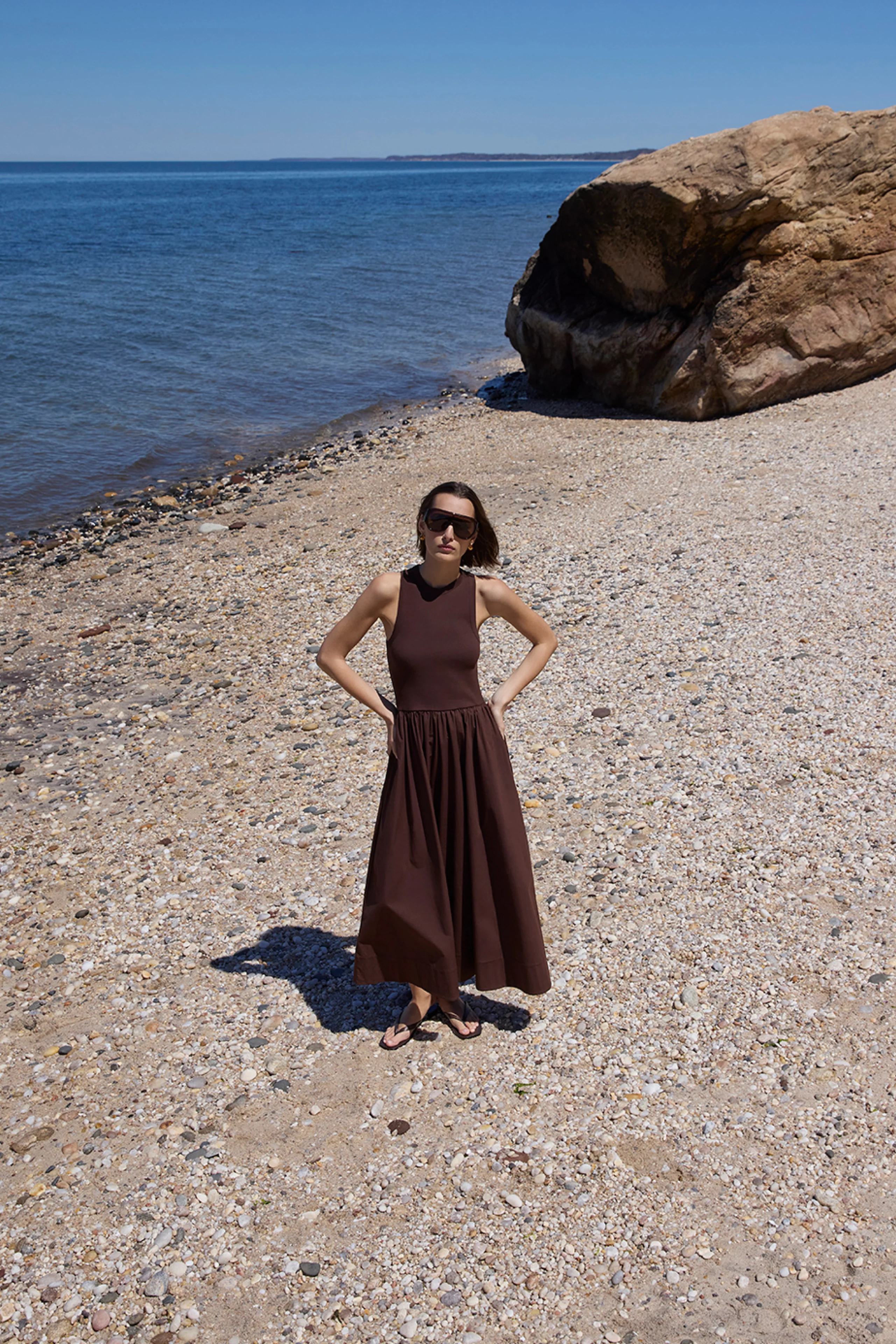 The RSVP Dress in Chocolate - Image 3