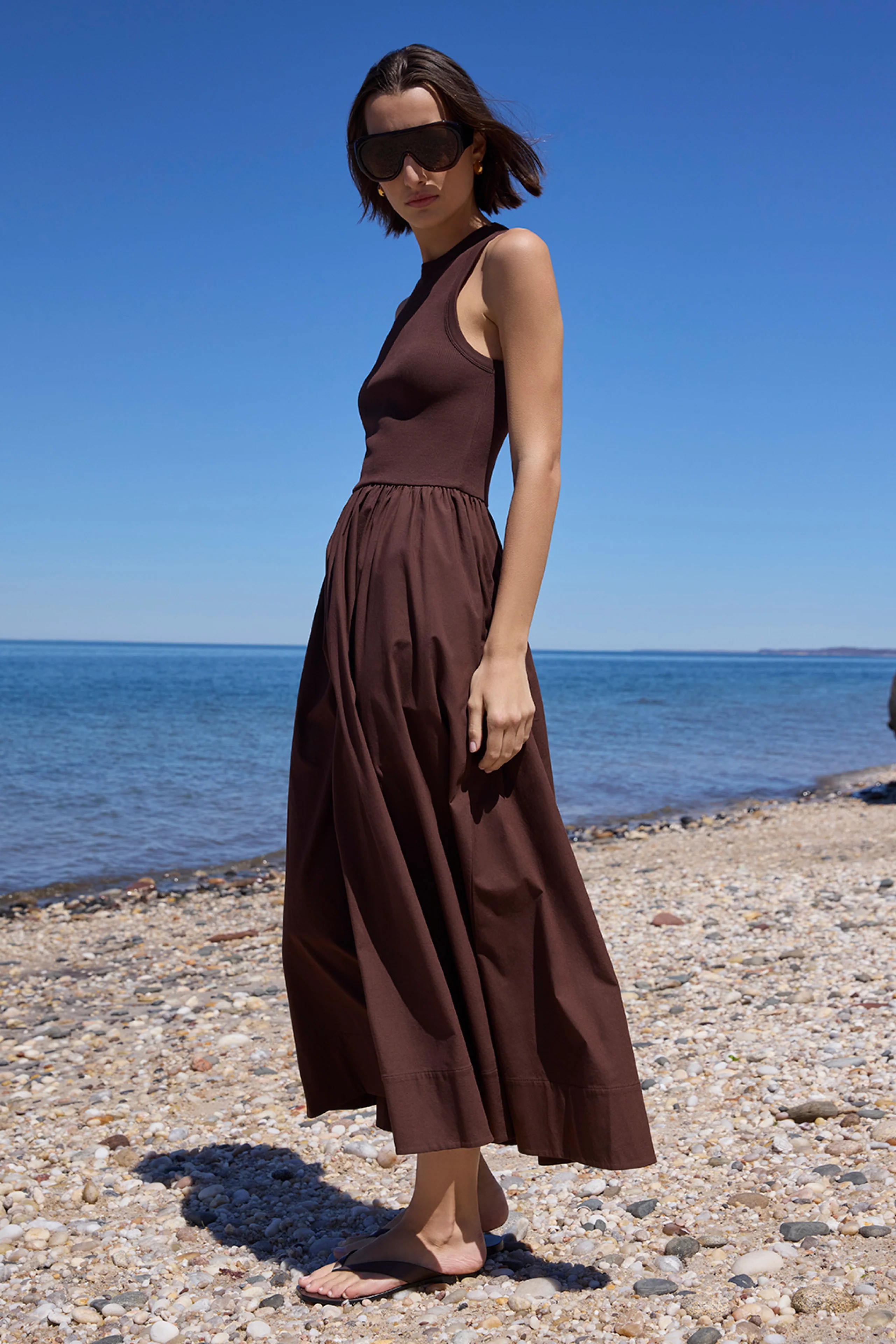 The RSVP Dress in Chocolate - Image 4
