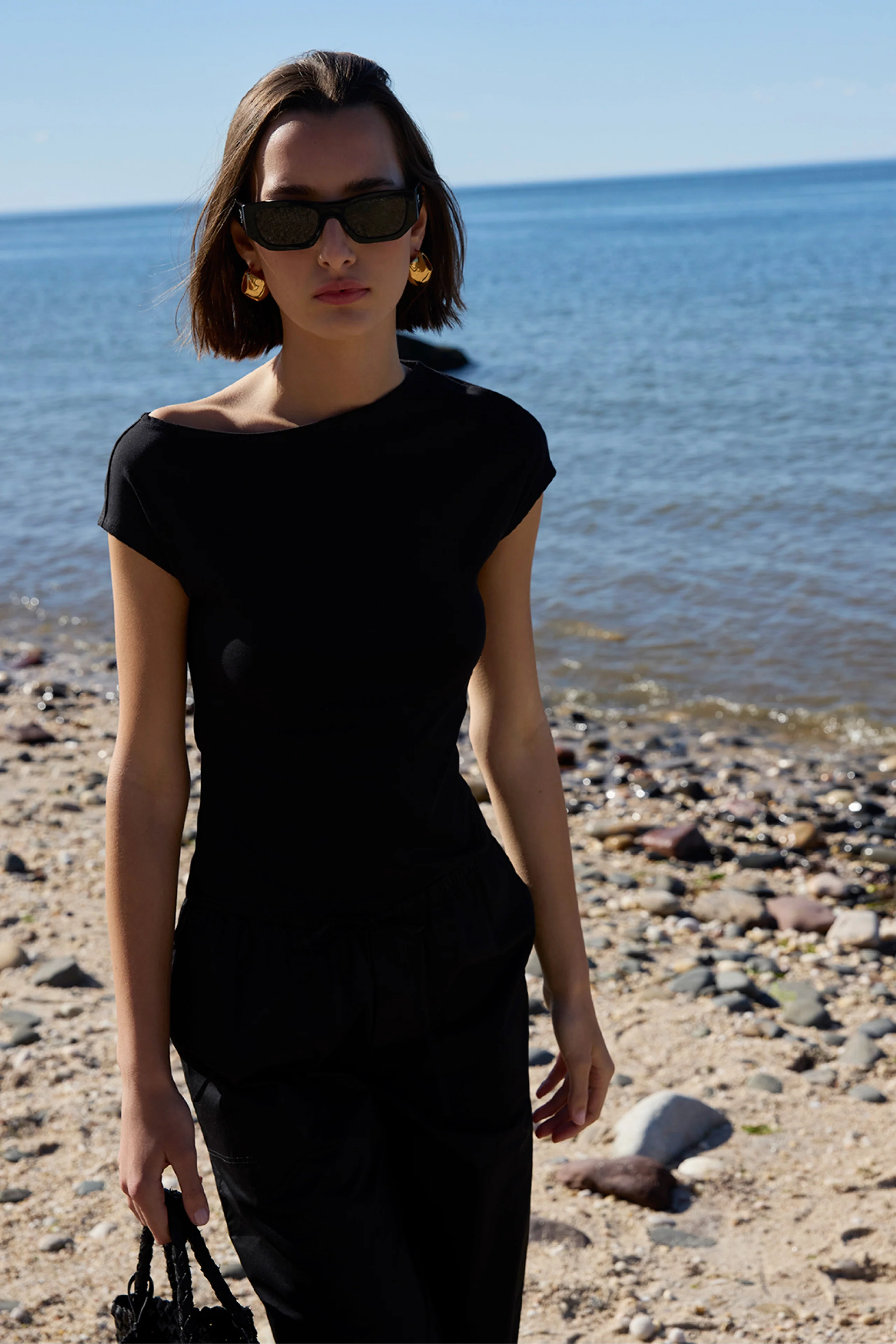 The Studio Tee in Black - Image 3