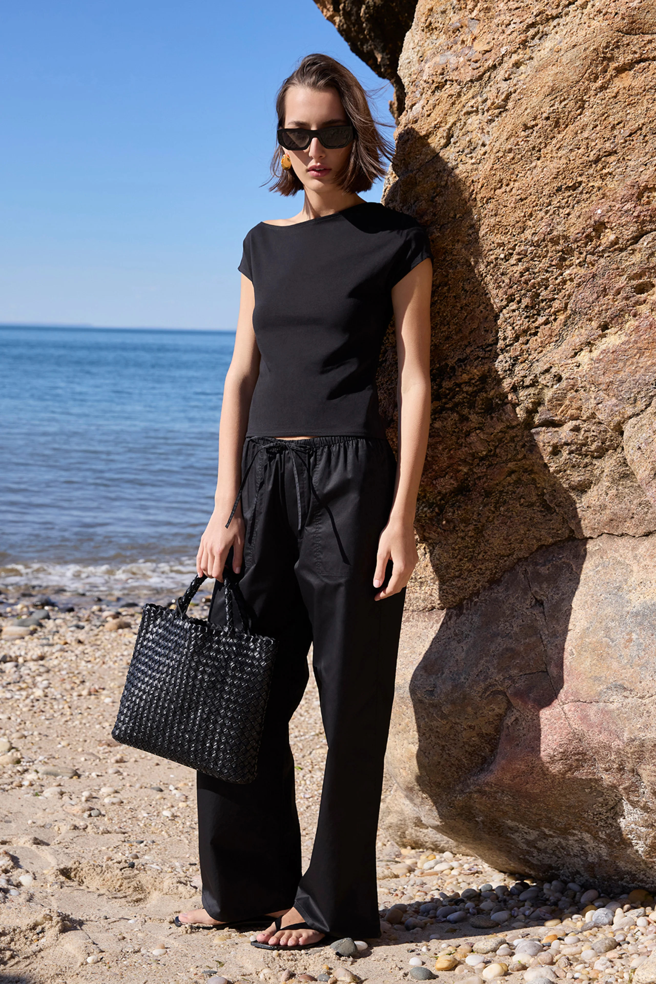 The Studio Tee in Black - Image 5